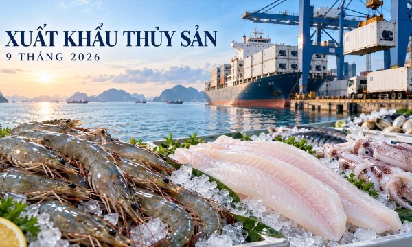 Xuất khẩu thủy sản 9 tháng vượt 9 tỷ USD, dự báo giảm tốc trong quý 4/2026