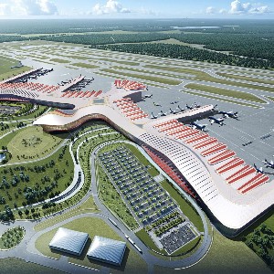 Phối cảnh sân bay Phú Quốc. Nguồn: Sun Group.