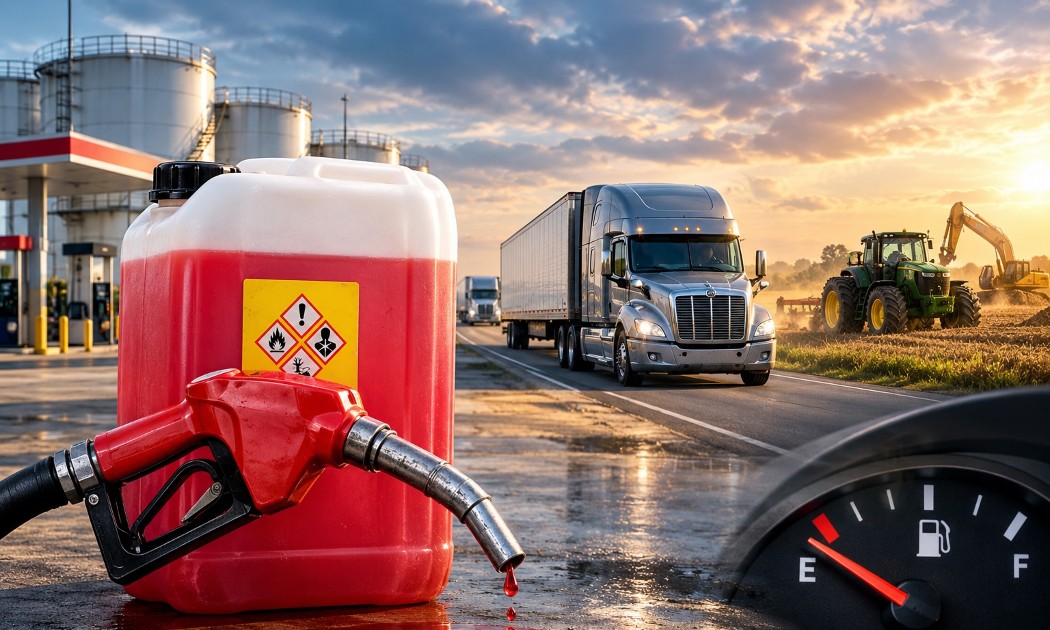 Dầu diesel nhuộm đỏ: Lời giải ngắn hạn hay 