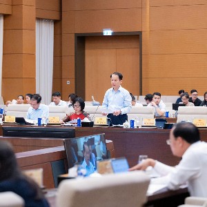 Quang cảnh phiên họp. Ảnh: Cổng thông tin điện tử Quốc hội.