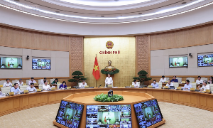 Thủ tướng Chính phủ Lê Minh Hưng chủ trì phiên họp Chính phủ thường kỳ tháng 9/2026 và trực tuyến với các bộ ngành, địa phương - Ảnh: chinhphu.vn/Nhật Bắc