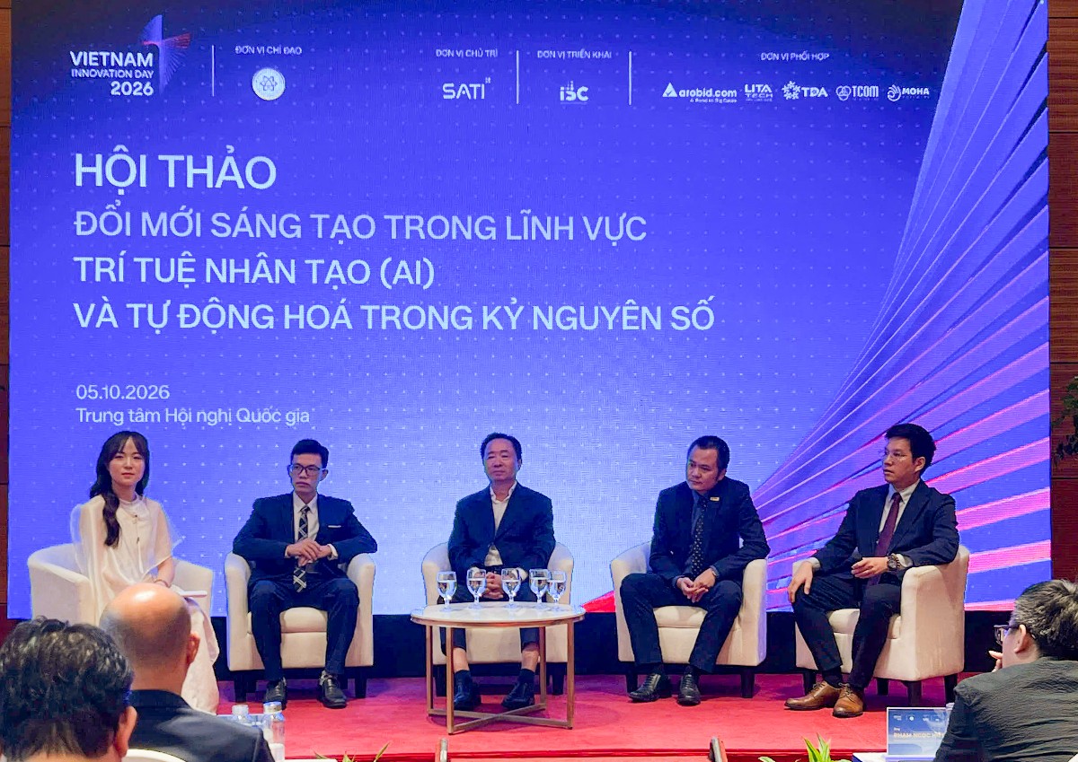 Các diễn giả thảo luận tại hội thảo - Ảnh: BTC.