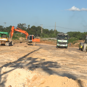 Doanh nghiệp xây dựng tại Thanh Hóa chịu sức ép lớn khi chi phí đầu vào liên tục biến động. Ảnh: Nguyễn Thuấn.
