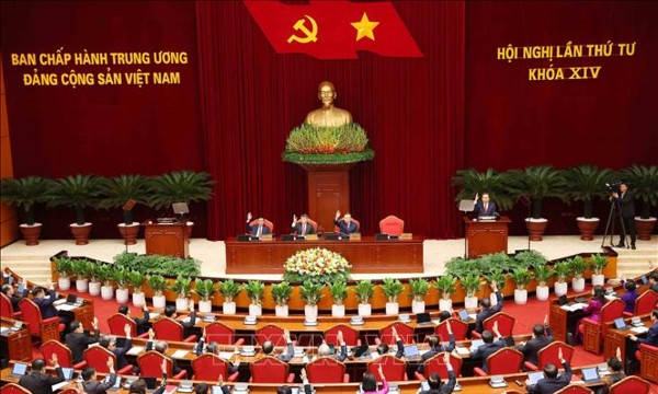 Khai mạc trọng thể Hội nghị lần thứ 4 Ban Chấp hành Trung ương Đảng khóa XIV