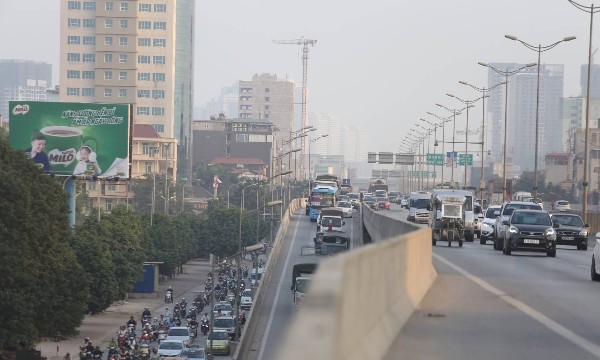 Sở Xây dựng Hà Nội bác đề xuất bỏ làn dừng khẩn cấp trên Vành đai 3 trên cao