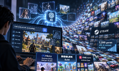 Sau video, AI lại tạo ra “biển game”