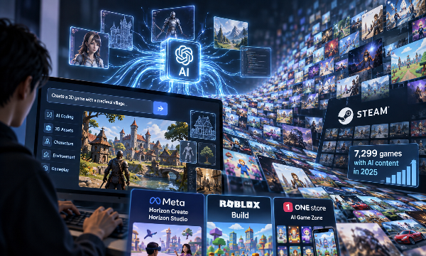 Sau video, AI lại tạo ra “biển game”