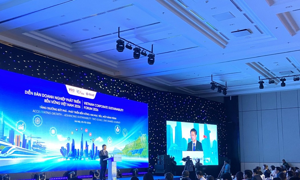 Diễn đàn Doanh nghiệp Phát triển Bền vững Việt Nam (VCSF 2026) - Ảnh: Song Hà.