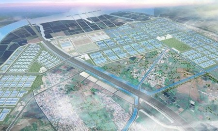 Phối cảnh khu công nghiệp Tiên Lãng 1 tại xã Hùng Thắng - Ảnh: CĐT.