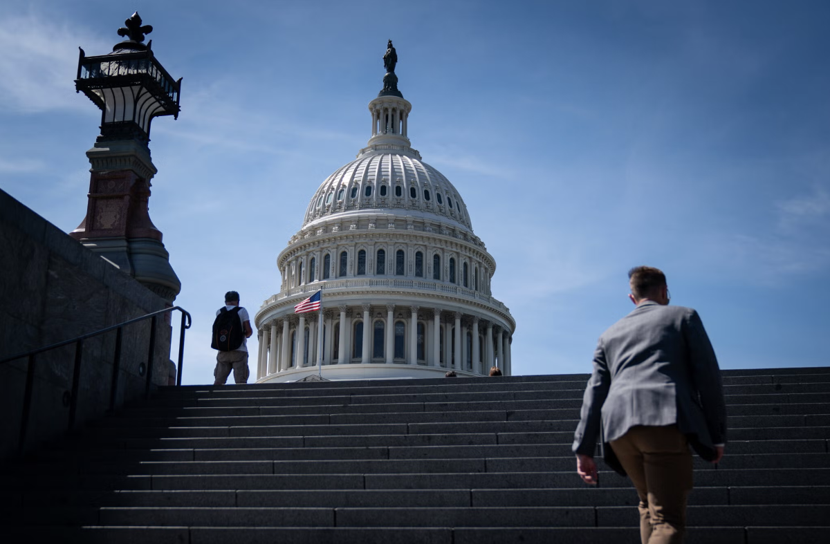 Tòa nhà Quốc hội Mỹ ở Capitol Hill, Washington DC - Ảnh: NYT.
