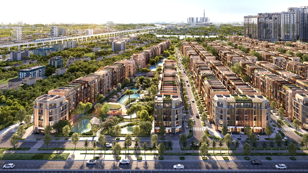 SOHO tại The Global City tọa lạc ngay vị trí trung tâm khu Đông TP.HCM.