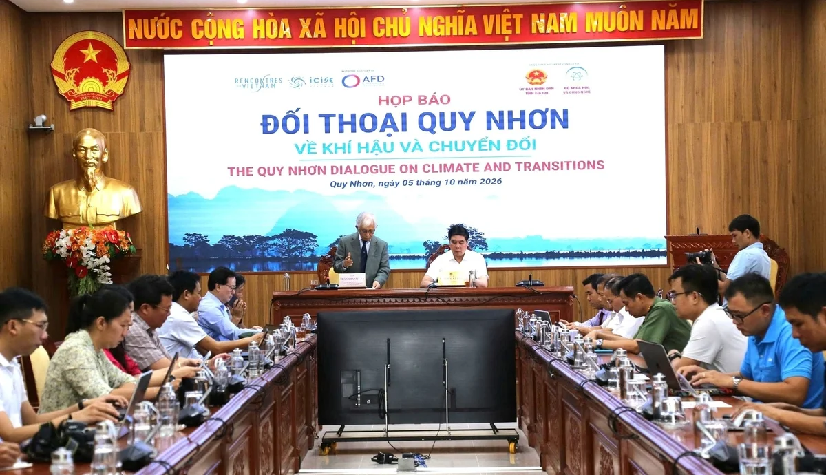 Đối thoại Quy Nhơn về khí hậu và chuyển đổi lần đầu tiên sẽ diễn ra tại Trung tâm Quốc tế Khoa học và Giáo dục liên ngành (ICISE), tỉnh Gia Lai trong 2 ngày 10-11/10/2026. Ảnh: Vũ Thung