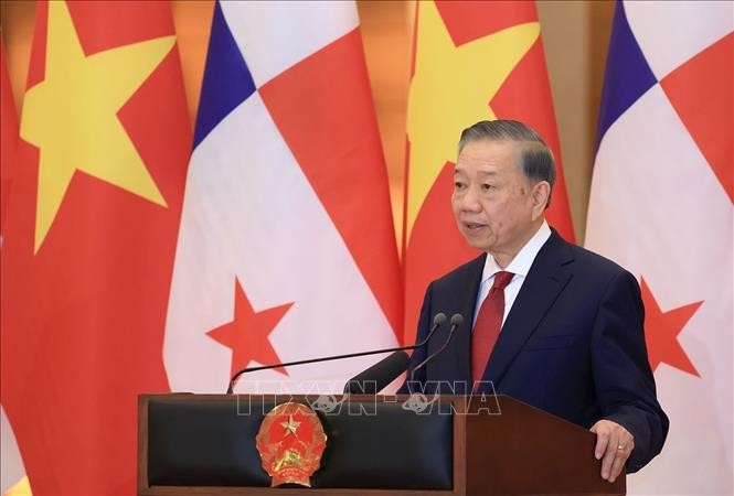 Tổng Bí thư, Chủ tịch nước Tô Lâm phát biểu. Ảnh: Tuấn Anh - TTXVN