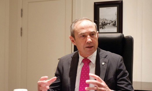 Mr. Roger Cook, Premier and Minister for Defence Industries, Tourism, Trade and Investment of the state of Western Australia.