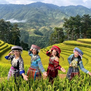 Vẻ đẹp ruộng bậc thang ở Lào Cai. Ảnh: Ban tổ chức.