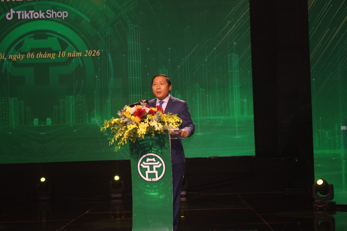 Ông Nguyễn Thanh Liêm, Giám đốc Cơ quan Báo và Phát thanh, Truyền hình Hà Nội: "Đằng sau mỗi sản phẩm là công sức của người làm nghề, sinh kế của một gia đình". Ảnh: Chu Khôi.