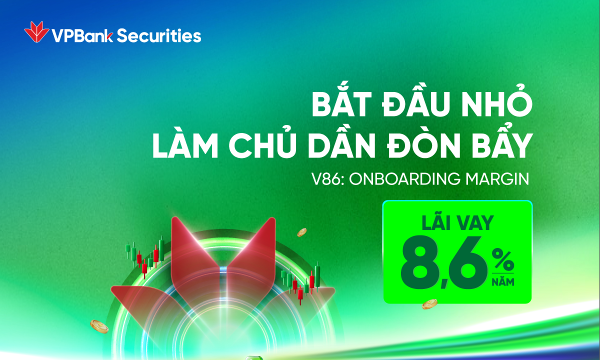 VPBankS duy trì hàng loạt ưu đãi margin cho nhà đầu tư trong bối cảnh lãi suất tăng cao