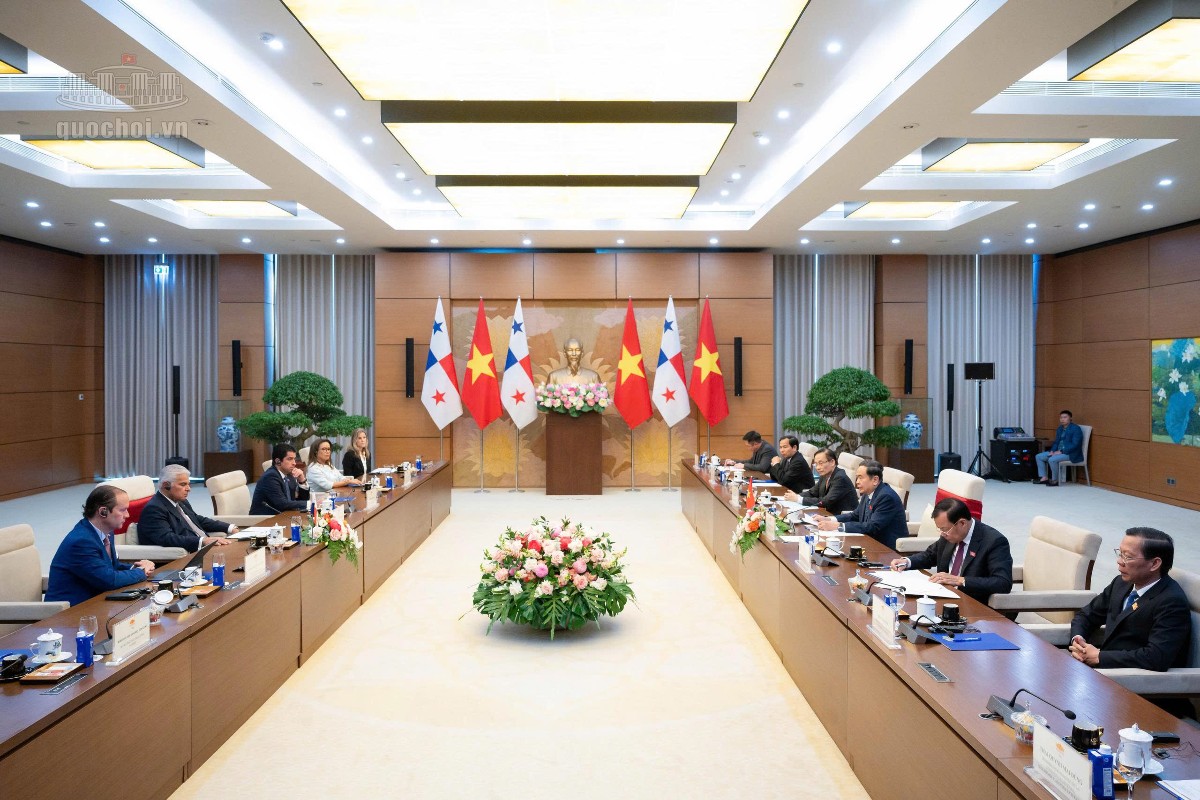Quang cảnh cuộc hội kiến.Ảnh: Quốc hội