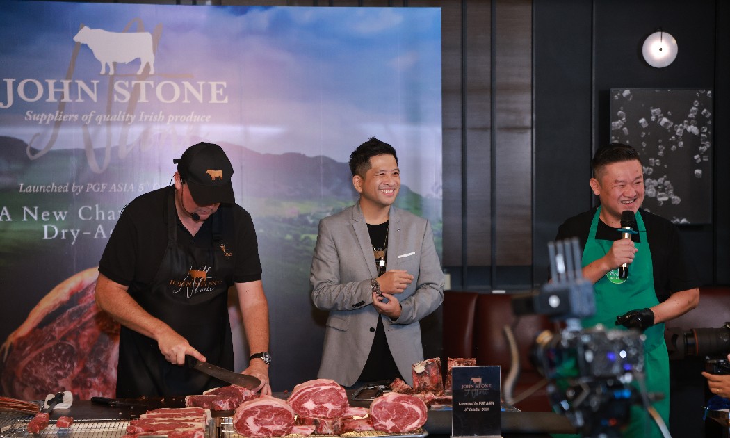 Sự kiện ra mắt thịt bò ăn cỏ Ai-len tại TP. Hồ Chí Minh vào ngày 5/10. Ảnh: Bord Bia