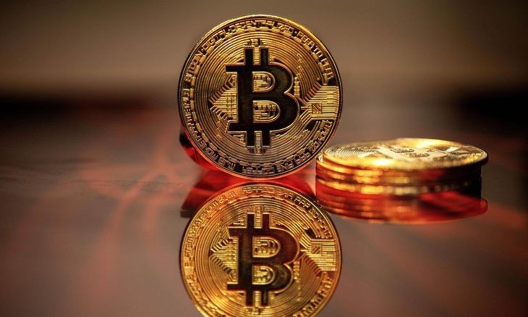 Hình minh họa Bitcoin - Ảnh: Korea Times/Shim Hyun-chul.
