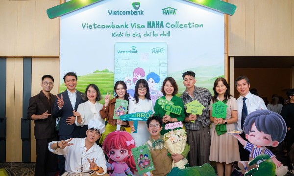 Vietcombank đồng đầu tư Quán Nhà Haha, ra mắt thẻ độc quyền