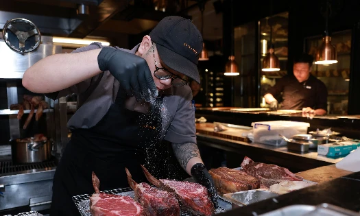 Irish beef served for the first time in Ho Chi Minh City. (Photo: Bord Bia)