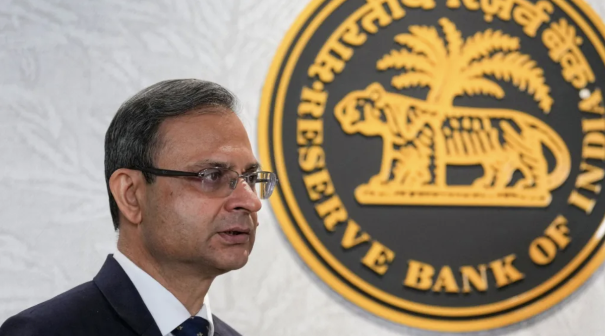 Thống đốc RBI Sanjay Malhotra - Ảnh: Indian Express.