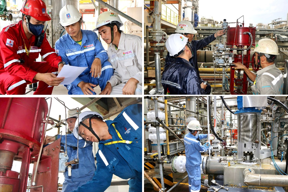 Công tác bảo dưỡng tổng thể thực hiện đúng mục tiêu an toàn, chất lượng, tiến độ, hiệu quả.