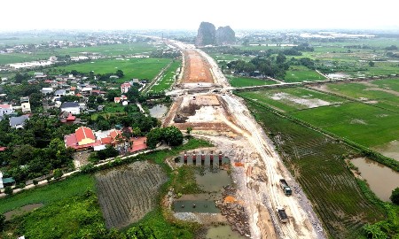 Cao tốc Ninh Bình - Hải Phòng tăng vốn, mở rộng diện tích sử dụng đất
