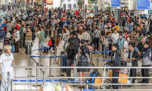 During the first nine months of 2026, airlines carried approximately 70.5 million passengers, (Illustrative photo: baochinhphu.vn)