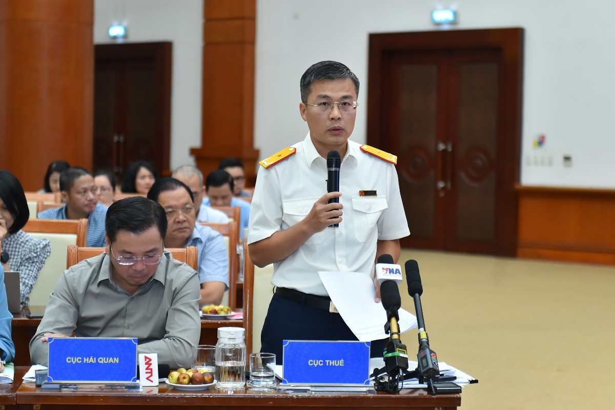 Ông Lê Long, Phó Cục trưởng Cục Thuế