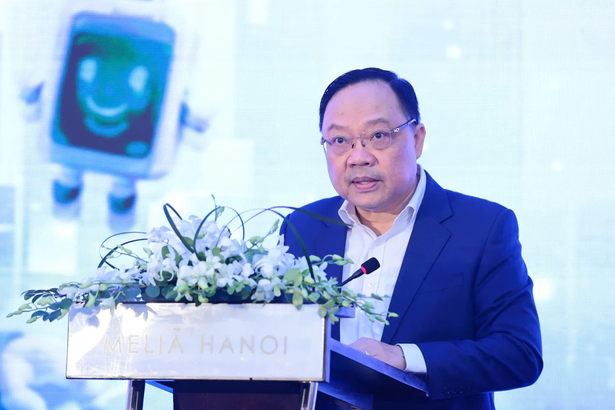 Ông Phạm Anh Tuấn, Vụ trưởng Vụ Thanh toán, Ngân hàng Nhà nước Việt Nam, thông tin về các giải pháp tăng cường an toàn thanh toán và phòng chống lừa đảo, gian lận (Ảnh:TPO).