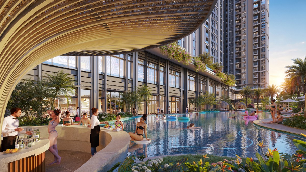 Hệ tiện ích nội tòa đa dạng, chất lượng cao. Ảnh: Sun Property.