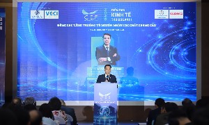 TS Mạc Quốc Anh, Phó Chủ tịch kiêm Tổng Thư ký Hiệp hội Doanh nghiệp nhỏ và vừa thành phố Hà Nội (HANOISME). Ảnh: BTC