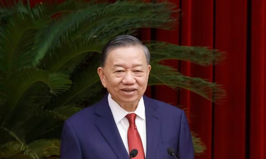 General Secretary of the Party Central Committee and President To Lam delivers the closing remarks at the fourth meeting of the 14th Communist Party of Vietnam Central Committee on October 8, 2026. (Photo: VNA)