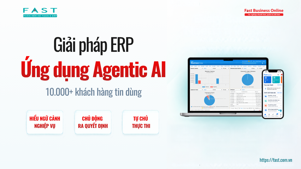 FAST phát triển ERP thế hệ mới: Ứng dụng Agentic AI nâng tầm quản trị.
