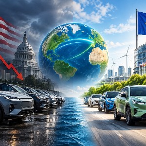 Xe điện hai bờ Đại Tây Dương: Vì sao Mỹ hụt hơi, châu Âu vẫn cất cánh?