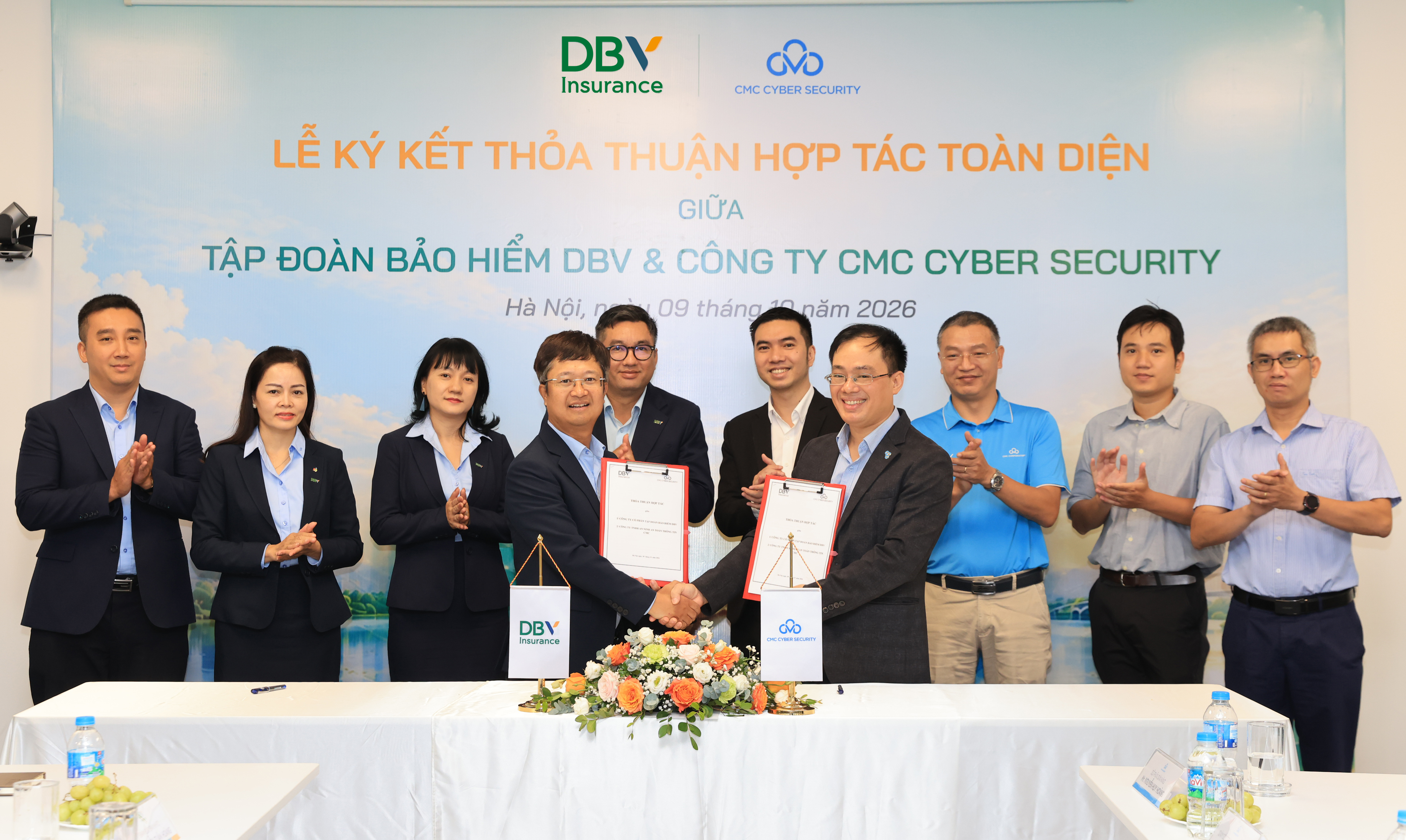 DBV và CMC Cyber Security ký kết thoả thuận hợp tác toàn diện