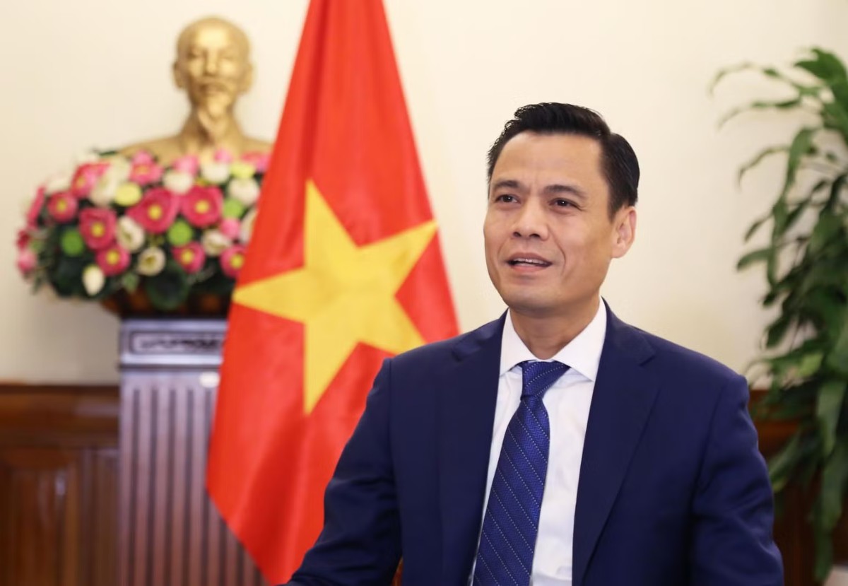 Thứ trưởng Ngoại giao Đặng Hoàng Giang. Ảnh: Bộ Ngoại giao Việt Nam cung cấp