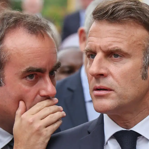 Thủ tướng Pháp Sebastien Lecornu (trái) và Tổng thóng Pháp Emmanuel Macron - Ảnh: DW.