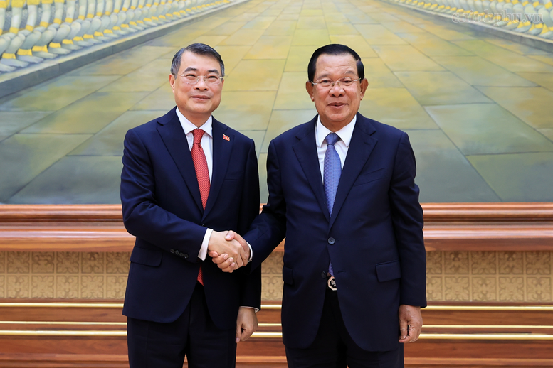 Vietnamese Prime Minister meets with Cambodian People's Party, Senate leader