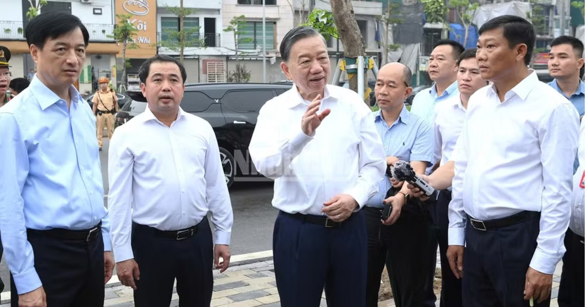 Top leader inspects key infrastructure projects in Hanoi - VnEconomy