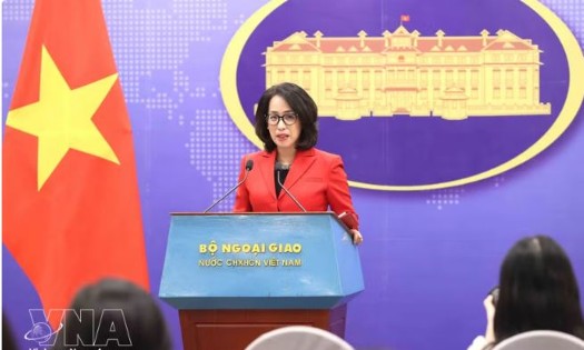 Spokesperson of the Ministry of Foreign Affairs Pham Thu Hang (Photo: VNA)