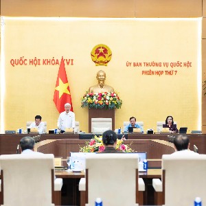 Toàn cảnh phiên họp. Ảnh: Cổng thông tin điện tử Quốc hội.