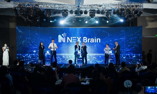 The launch ceremony of the AI powered brand growth platform named NEX Brain on October 9. (Photo: VCCI)