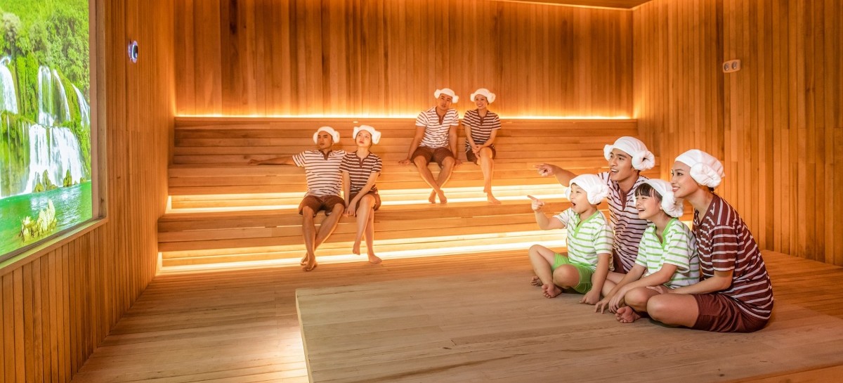 Hành trình thư giãn “nhiều lớp” tại Aquafield Ocean City. Ảnh: Vinwonders