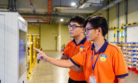 VYLT 2026 thu hút sinh viên logistics tham gia. Ảnh: HUTECH.
