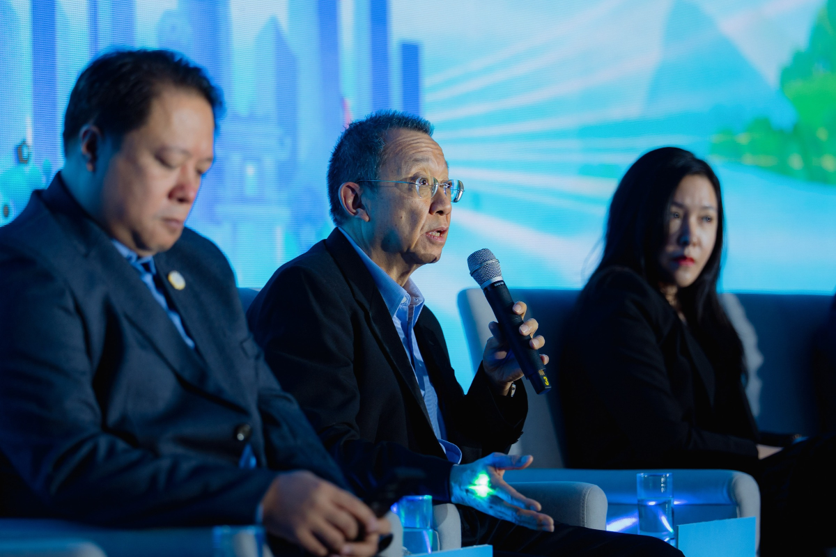 Ông Larry Lee chia sẻ kinh nghiệm của SABECO trong phiên thảo luận. (Ảnh: BTC).