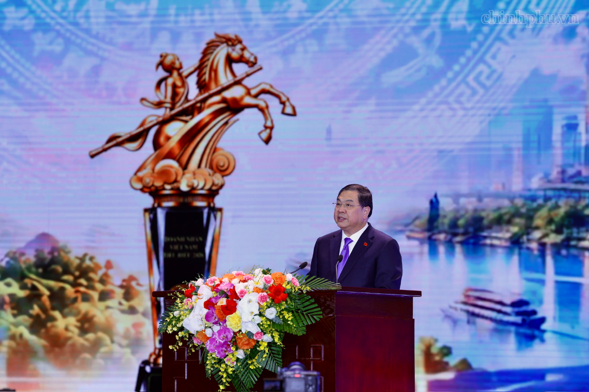 Phó Thủ tướng Thường trực Chính phủ Phạm Gia Túc phát biểu tại buổi lễ. Ảnh: chinhphu.vn.