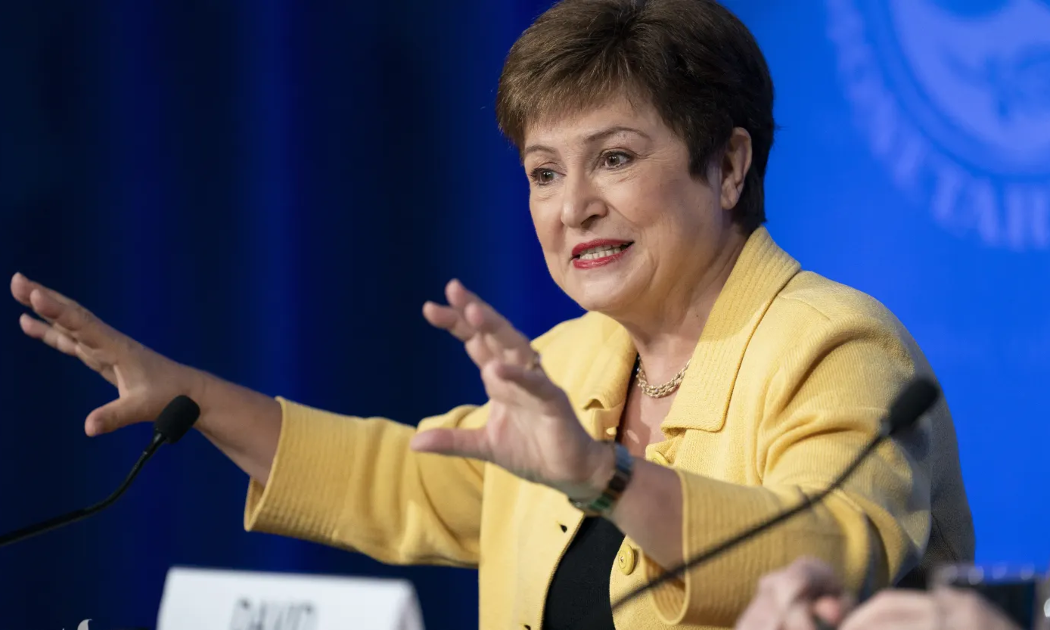 Tổng giám đốc IMF Kristalina Georgieva - Ảnh: Xinhua/Getty/CNBC.